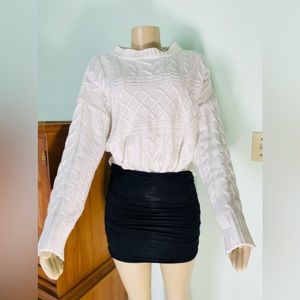 Time And Tru White Sweater